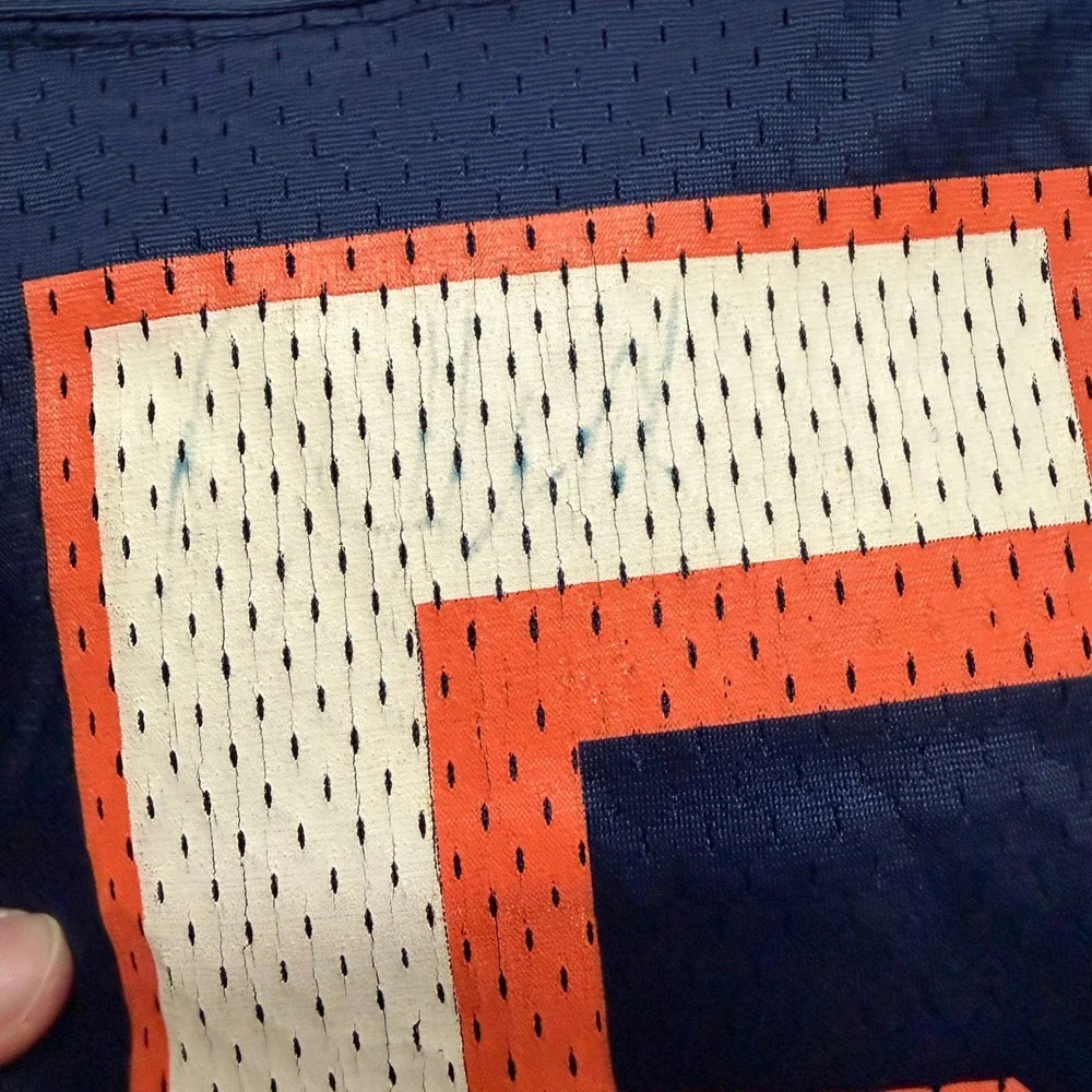 Vintage Nike Syracuse Jersey XL #5 USA Made McNabb Blue Orange